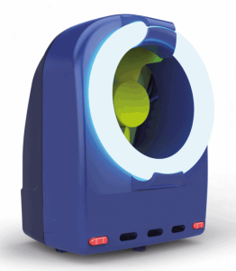 Insect trap with fan suction