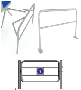 Stainless steel railings