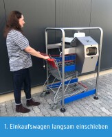 EKW-DESI* - Das Desinfektionsgerät für Einkaufswagen