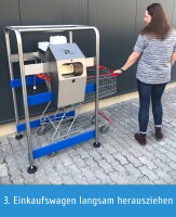 EKW-DESI* - Das Desinfektionsgerät für Einkaufswagen