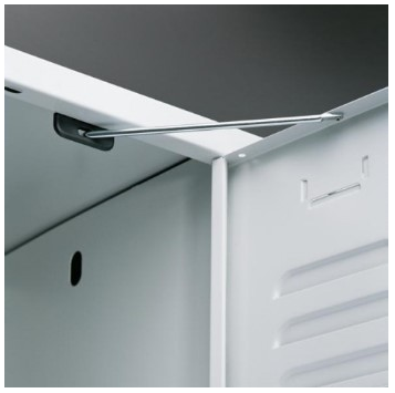 Door opening limiter 90° degrees
