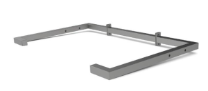 Swingloader Backsaver restraint device with cutout