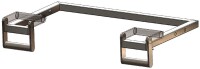 Swingloader Backsaver stop bar with recess