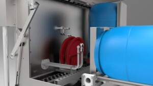 ETW Spülmaschine für Fässer ETW-50 (HxBxT): 870 x 1340 x 800 mm