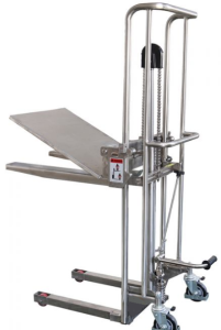 Plattformlift Edelstahl