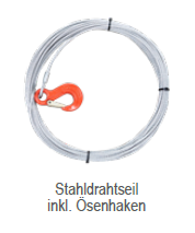 Konsolenseilwinde Edelstahl