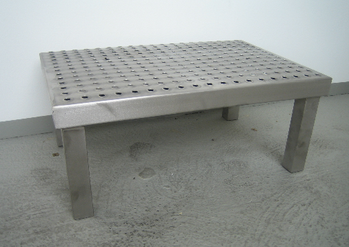Assembly step stainless steel