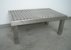 Assembly step stainless steel