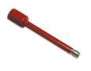 Disinfection lance red
