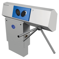 HST soap dispenser with turnstile