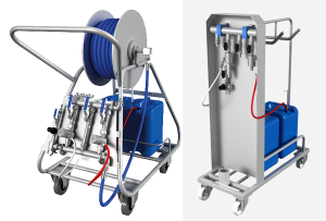 Mobile collection stations