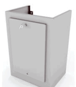 Medienabdeckung für Handwaschbecken