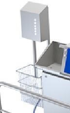 Papierspender u. Papierkorb für Sanicare-500