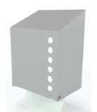 Paper dispenser for hygiene lock