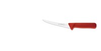 Ausbeinmesser 2539 gerader Griff, sehr flexibel - Rot, 15 cm