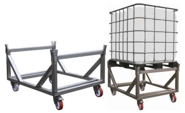 Transport trolley for IB containers - 1100 kg