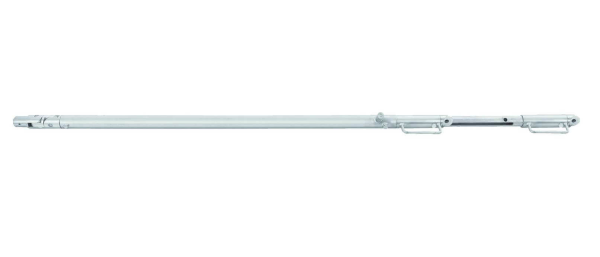 Loading telescopic swing arm - double joint